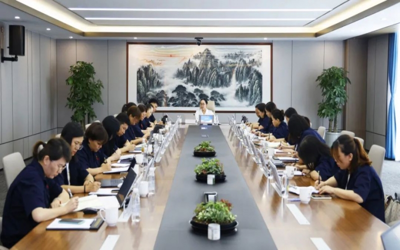 今年会jnh集团财政中心召开2023年上半年工作总结暨下半年工作部署会议