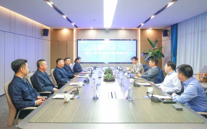 博世氢动力系统（沉庆）有限公司总经理肖浩栋一行到今年会jnh集团座谈互换