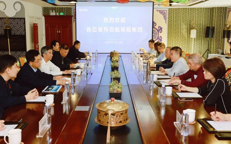 全国政协常委、天津市政协副主席齐成喜一行到今年会jnh集团调研座谈