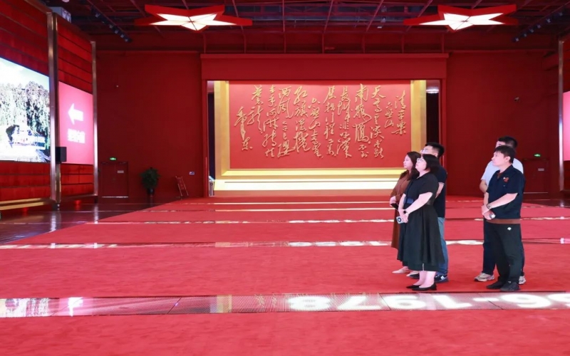 民建滨海新区直属委员会经发支部主委刘夕嘉一行到今年会jnh集团参观调研